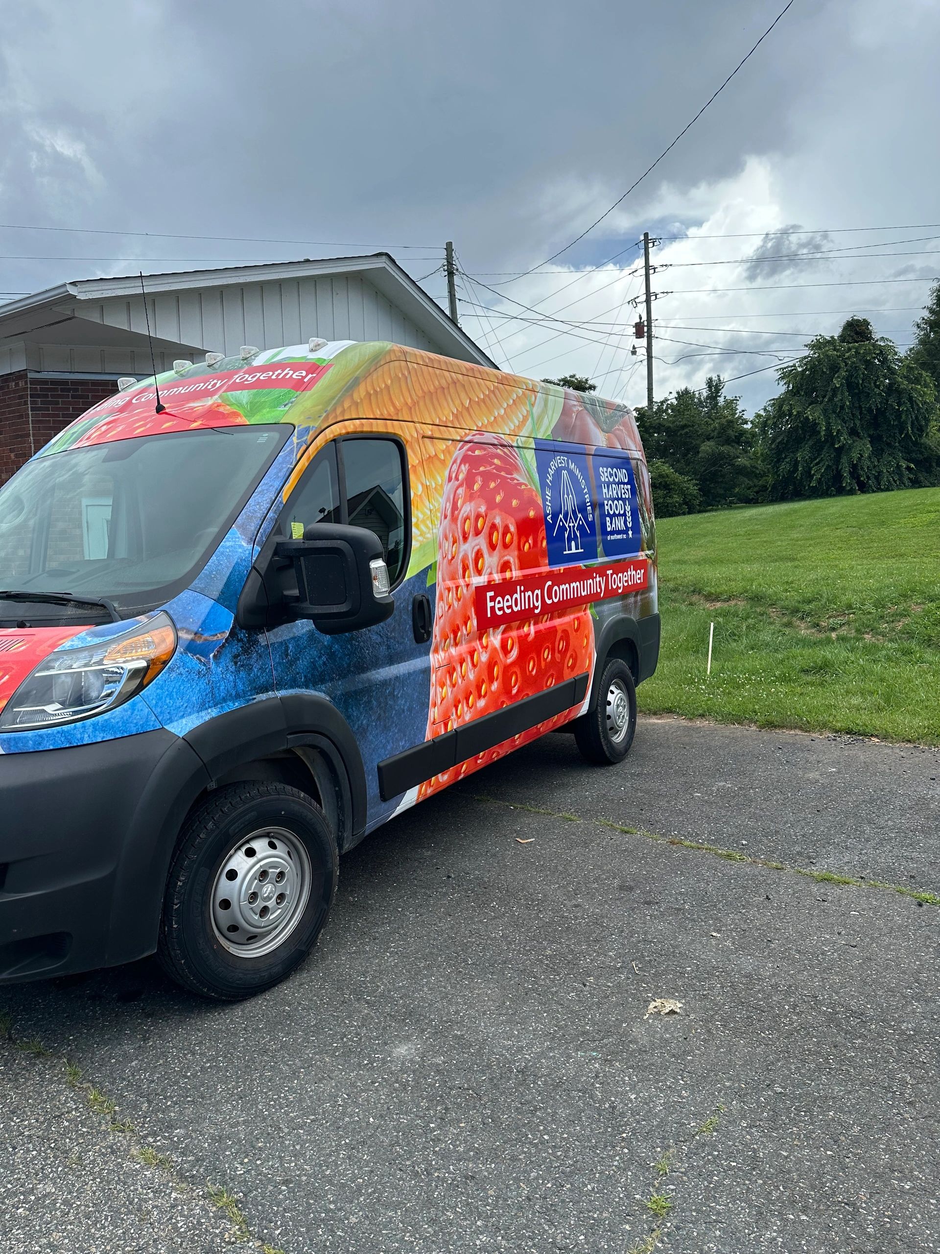Feeding Community Together — Ashe Harvest Ministries mobile food bank